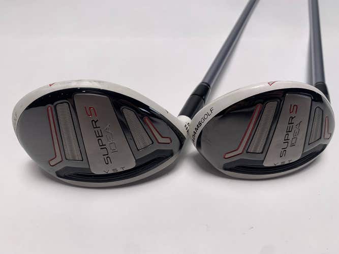 Adams Idea Super S 3 & 4 Hybrid Set 19* 22* Matrix Kujoh Regular LH