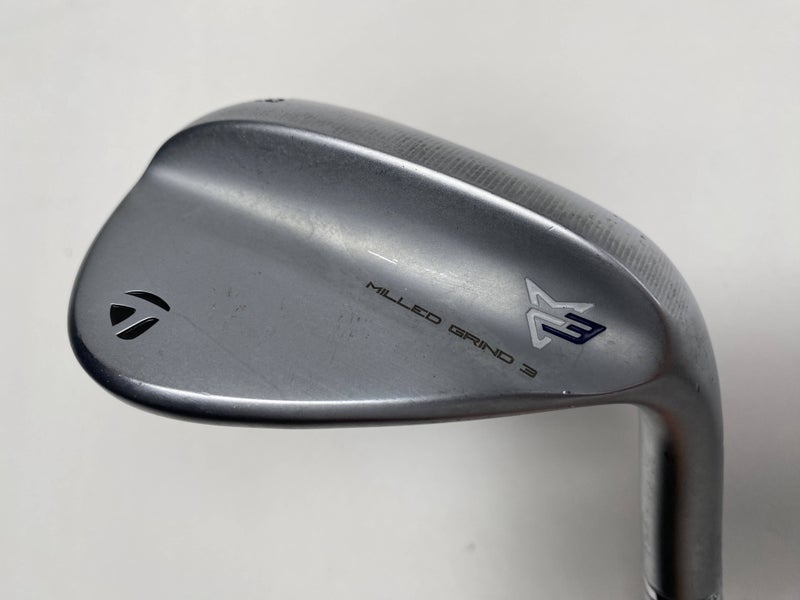 TaylorMade Milled Grind 3 Raw Chrome Lob Wedge LW 58* 11 TT DG S200 Wedge RH