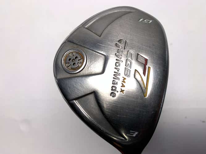 TaylorMade R7 CGB Max 3 Hybrid 19* REAX SuperFast 55g Regular Graphite Mens RH