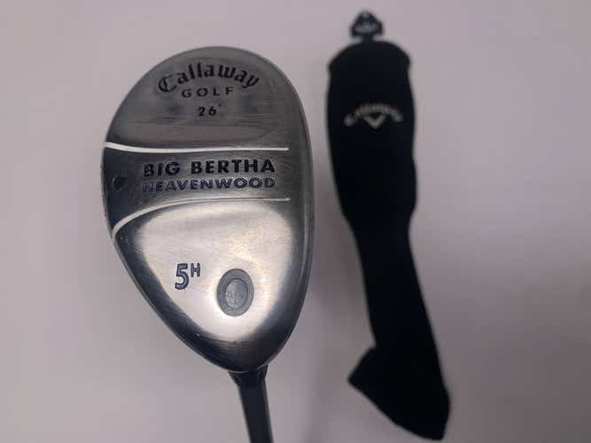 Callaway Big Bertha Heavenwood 5 Hybrid 26* Aldila Ladies Graphite RH HC