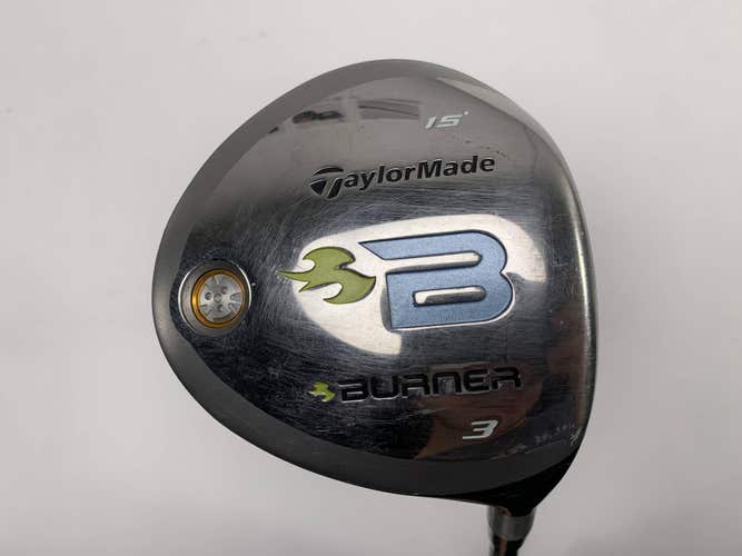 TaylorMade Burner 2008 3 Fairway Wood 15* REAX 49g Ladies Graphite Womens RH