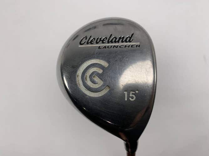 Cleveland Launcher Fairway Wood 15* Launcher Gold 65g Senior Graphite Mens RH