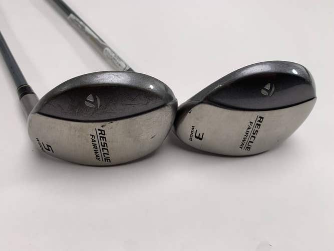 TaylorMade Rescue Fairway 3 & 5 Fairway Wood Set 15* 18* MAS2 55g Ladies RH