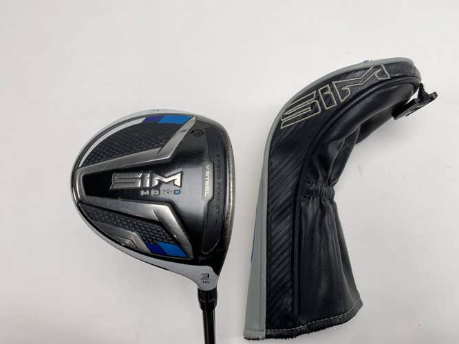 TaylorMade SIM MAX-D 3 Fairway Wood 16* UST Mamiya Helium 5F3 Regular RH HC