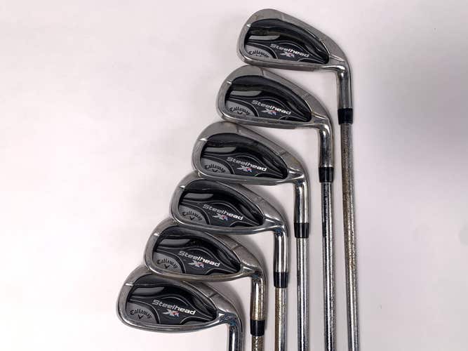 Callaway Steelhead XR Iron Set 5-PW True Temper XP 95 ST15 S300 Stiff RH