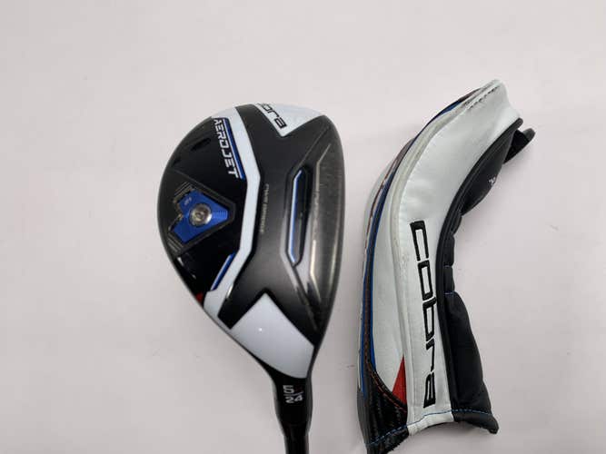 Cobra AeroJet 5 Hybrid 24* KBS Players Graphite Iron 65 65g Senior RH HC