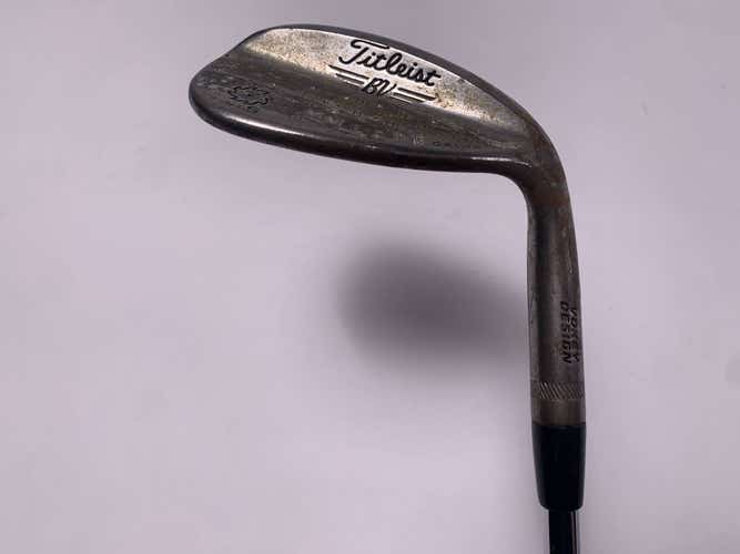 Titleist Vokey SM5 Tour Chrome Raw Lob Wedge LW 58* 11 Bounce F-Grind Mens RH