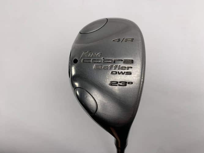 Cobra Baffler DWS 2008 4 Hybrid 23* Aldila NV HL 65g Stiff Graphite Mens RH