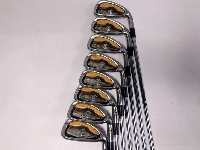 Cleveland CG Gold Iron Set 3-PW ActionLite Flighted Regular Steel Mens RH