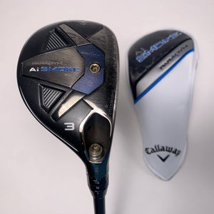Callaway Paradym Ai Smoke HL 3 Hybrid 18* Cypher Seventy 6.0 60g Stiff RH HC