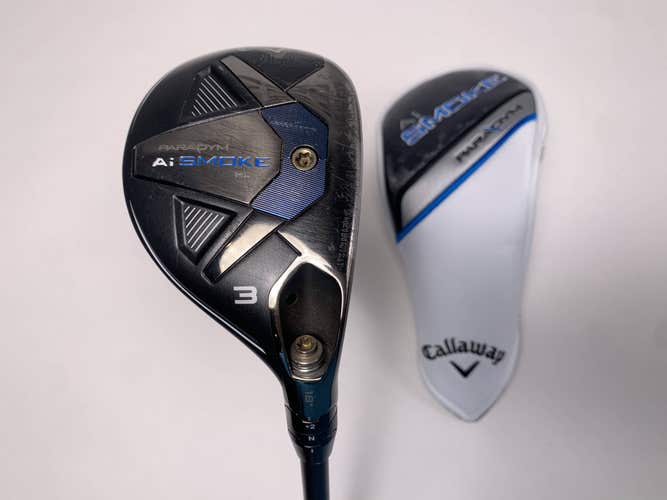 Callaway Paradym Ai Smoke HL 3 Hybrid 18* Cypher Seventy 6.0 60g Stiff RH HC