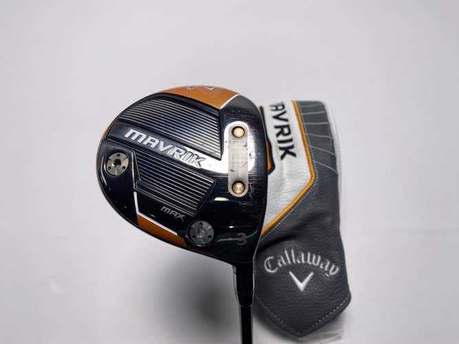 Callaway Mavrik Max 3 Fairway Wood 15* UST Mamiya Helium 4F3 Regular RH HC