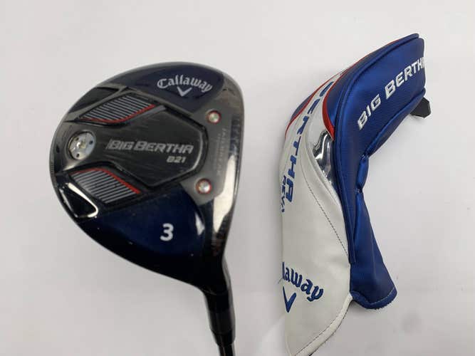 Callaway Big Bertha B21 3 Fairway Wood 15* RCH 45g Senior Graphite Mens RH HC