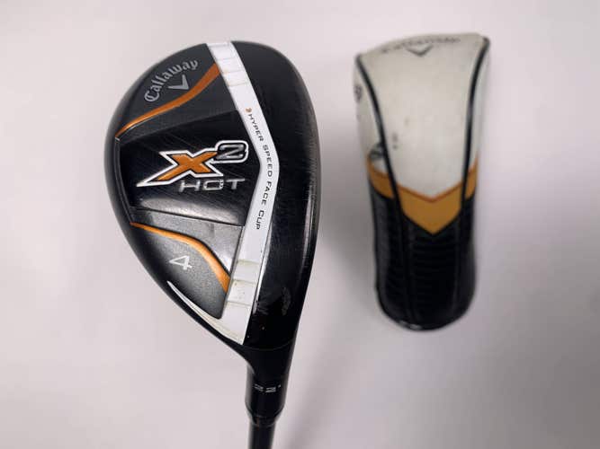 Callaway X2 Hot 4 Hybrid 22* 60g Regular Graphite Mens RH HC