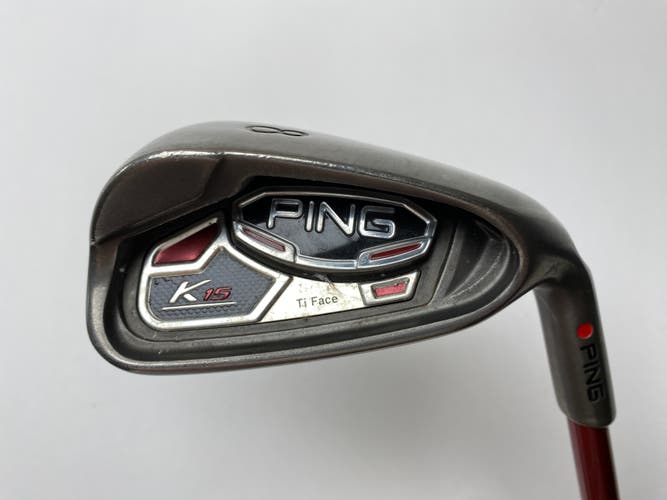 Ping K15 Single 8 Iron Red Dot 1* Flat TFC149 Ladies Graphite Womens RH
