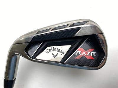 Callaway Razr X Single 6 Iron 75g Regular Graphite Mens LH