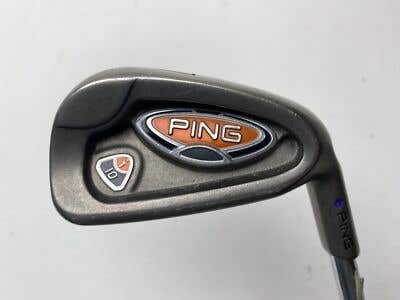 Ping i10 Single 7 Iron Purple Dot 1* Flat KBS Tour Regular Steel Mens RH