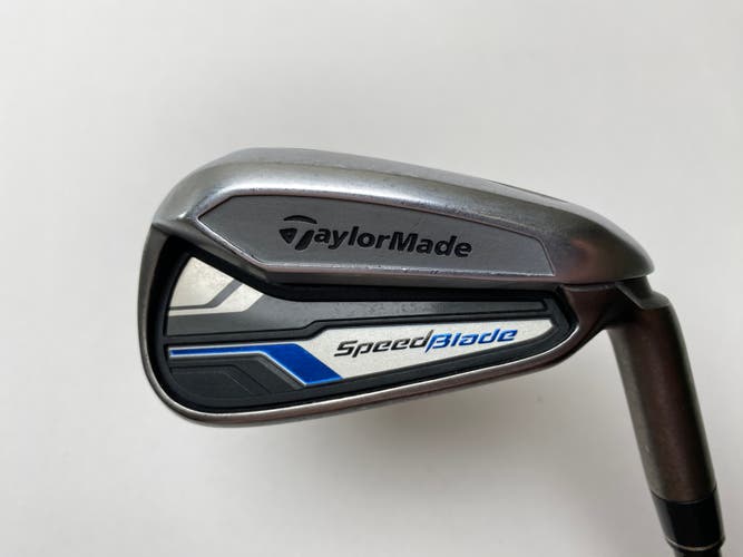 Taylormade Speedblade Single 6 Iron VeloxT 55g Senior Graphite Mens RH