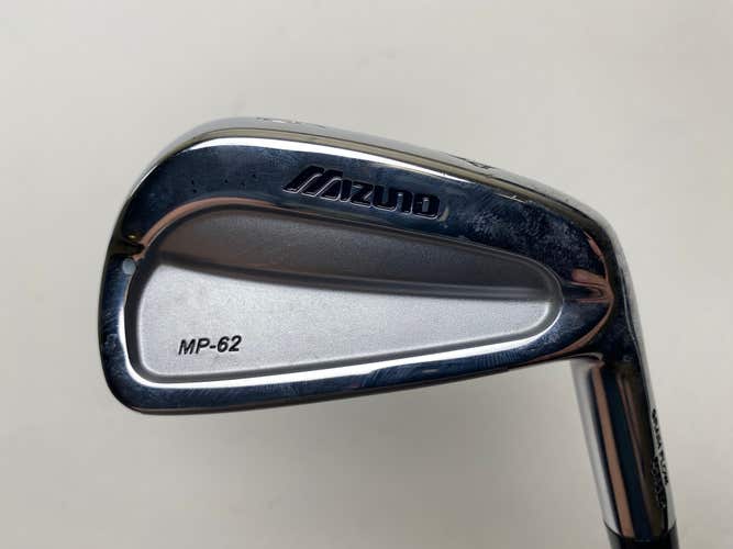 Mizuno MP 62 Single 6 Iron KBS Tour Extra Stiff Steel Mens RH Midsize Grip