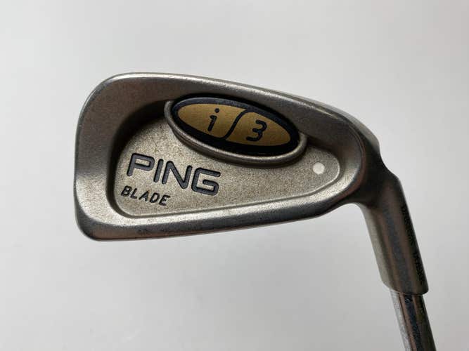 Ping i3 Blade Single 3 Iron White Dot 3* Up Cushin JZ Stiff Steel Mens RH