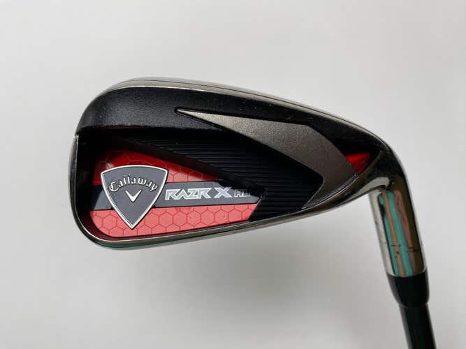 Callaway Razr X HL Single 6 Iron M-10 XP 65g Senior Graphite Mens RH
