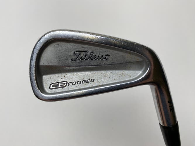 Titleist 712 CB Single 6 Iron KBS Tour C-Taper Extra Stiff Steel Mens RH