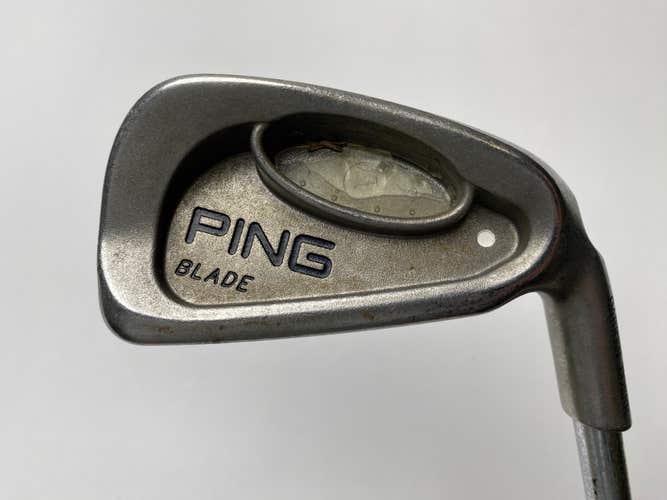 Ping i3 Blade Single 4 Iron White Dot 3* Up Cushin JZ Stiff Steel Mens RH
