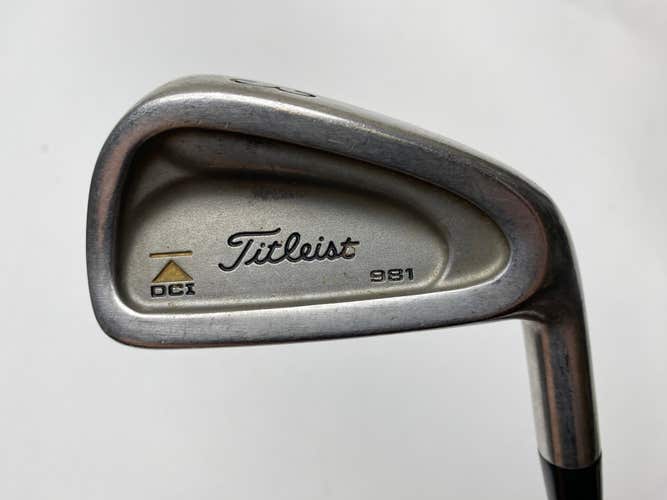 Titleist DCI 981 Single 3 Iron Stiff Steel Mens RH