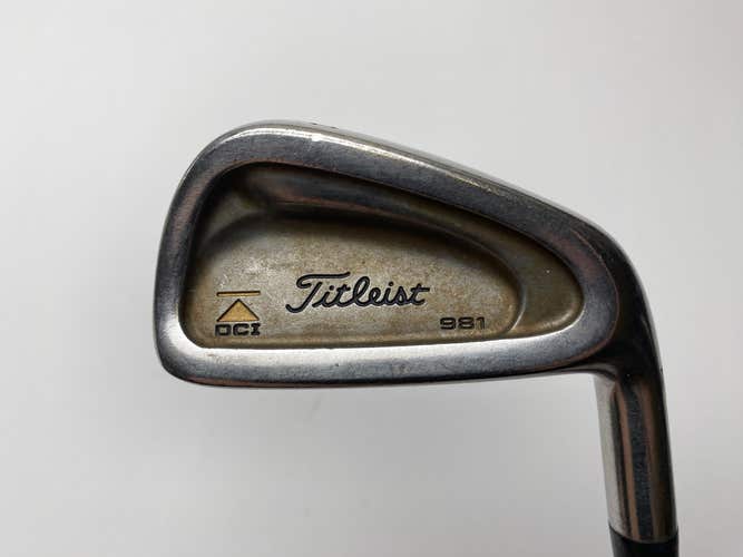 Titleist DCI 981 Single 4 Iron True Temper Dynamic Gold R300 Regular Steel RH