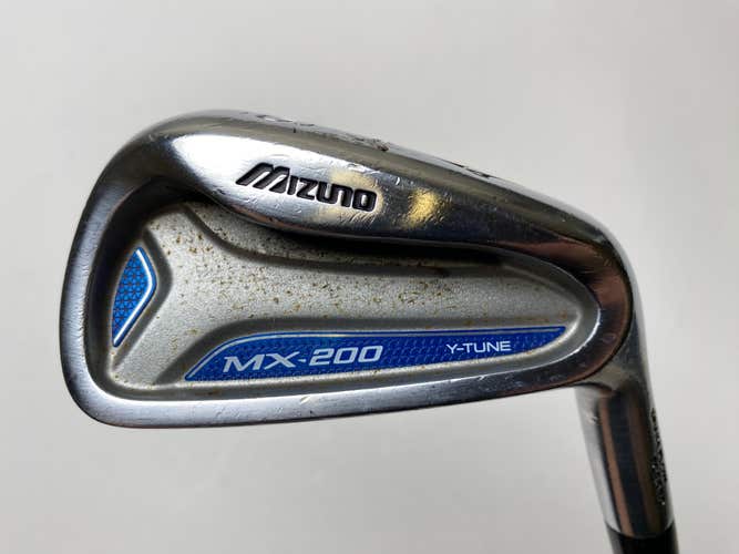 Mizuno MX 200 Single 6 Iron Dynamic Gold Sensicore S300 Stiff Steel Mens RH