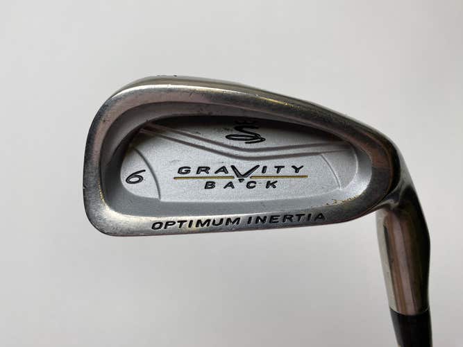 Cobra Gravity Back Single 6 Iron Regular Graphite Mens RH