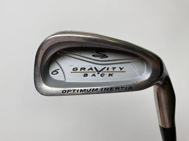 Cobra Gravity Back Single 6 Iron Regular Graphite Mens RH