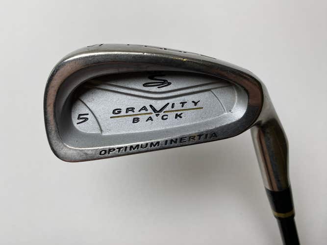 Cobra Gravity Back Single 5 Iron Regular Graphite Mens RH
