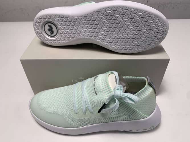 Peter Millar Hyperlight Glide Running Shoes Green Women's SZ 7 (LS21EF01)