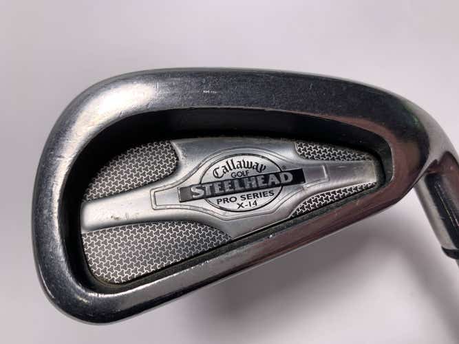 Callaway X-14 Pro Series Single 4 Iron Steelhead X-14 Gems Regular Steel Mens RH
