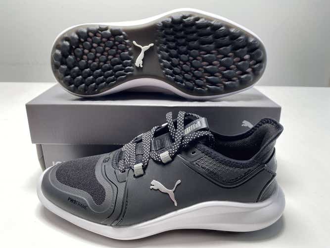Puma Ignite Fasten8 Waterproof Golf Shoes Black Women's SZ 6.5 (194241 05)