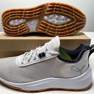 Puma Fusion Crush Sport Waterproof Golf Shoes Gray Men's SZ 9 (379204 06)