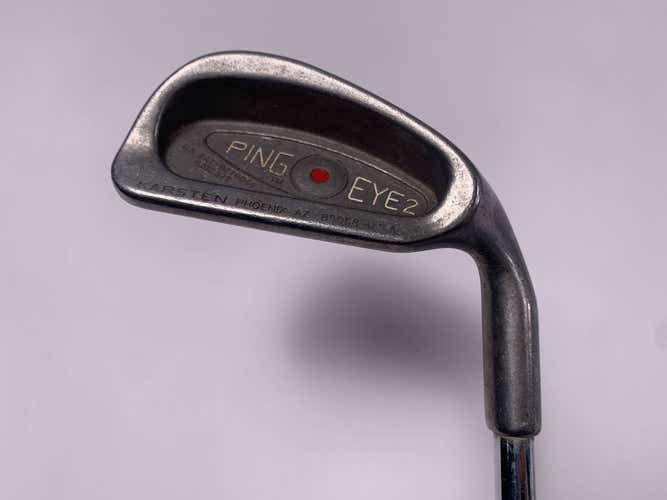 Ping Eye 2 Single 6 Iron Red Dot 1* Flat Karsten ZZ-Lite Regular Steel Mens RH