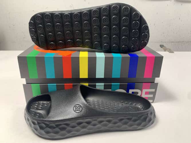 G/Fore G/Slide Street Shoes Black Men's SZ 9 (G4MS22F26)