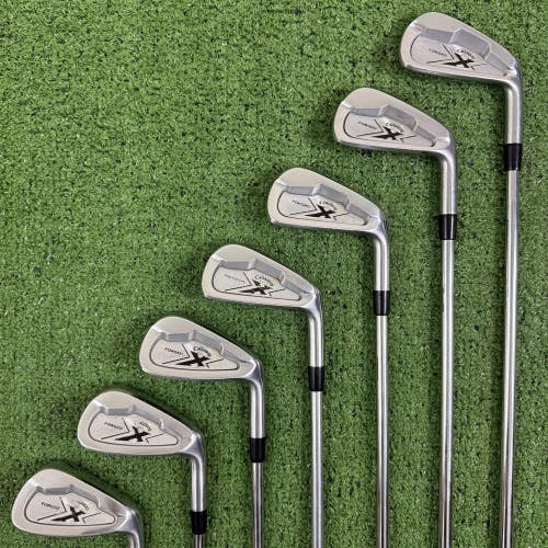 Callaway X Forged 2007 Iron Set 4-PW Project X Precision Rifle 6.0 Stiff Flex