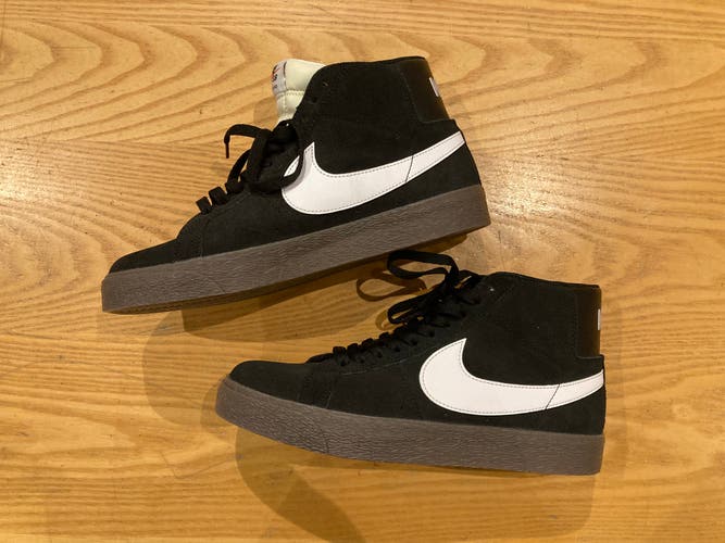 Nike SB Zoom Blazer Mid | Black White Dark Gum