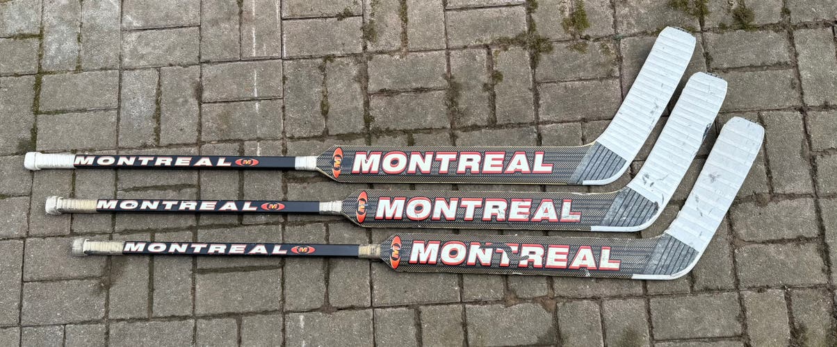 Montreal 9500 Senior Regular Goalie Stick 25.5" Paddle Pro Stock (Used)