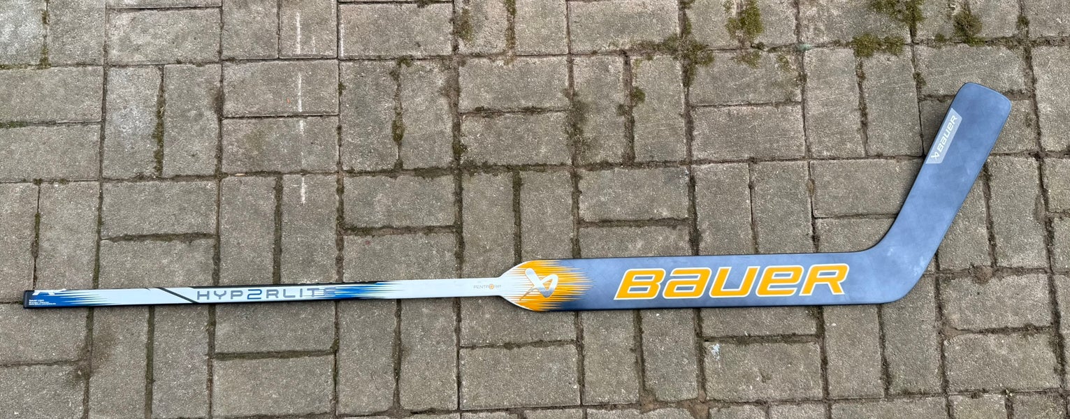 Senior Bauer Hyperlite 2 Regular Goalie Stick 25" Paddle Saros Pro Stock (New)