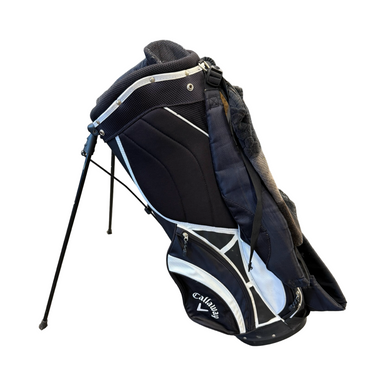 Used Callaway 6-WAY Mens Stand Bag Black 10299-S000303020