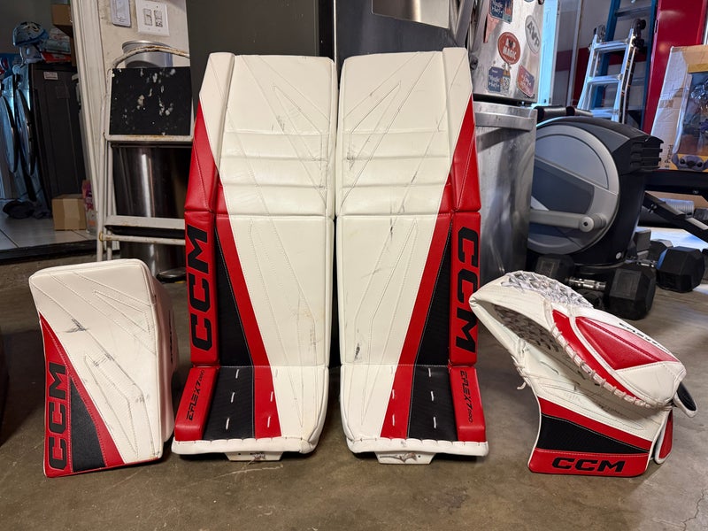 34+2 CCM EFlex 7 Pro Regular Goalie Full Set (Used)