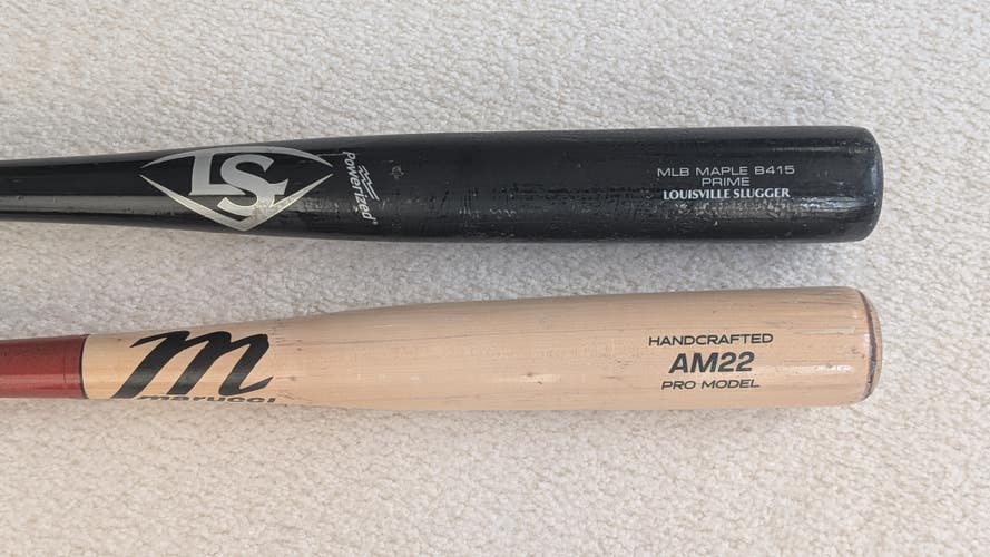 Marucci AM22 & LS Prime I13 Maple Bat 30 oz 33"