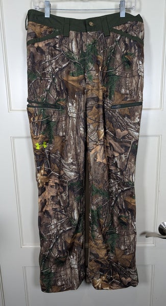 Under Armour Scent Control Camouflage Insulated Hunting Pants Men's Size: 32x31