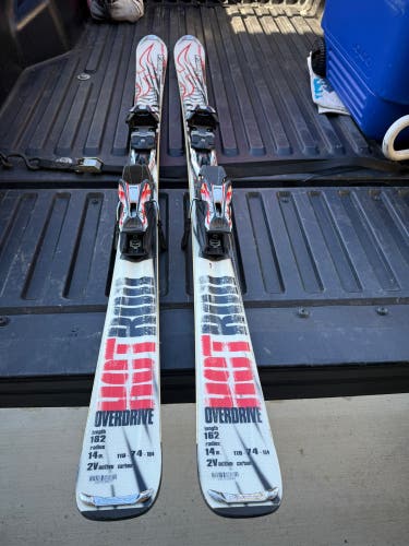 Nordica Hot Rod Skis – 162 cm – Marker N0310 Bindings – Great Shape