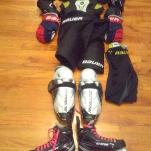 COMPLETE Squirt Pee Wee Starter Kit  - Head to toe for 9-12 year old