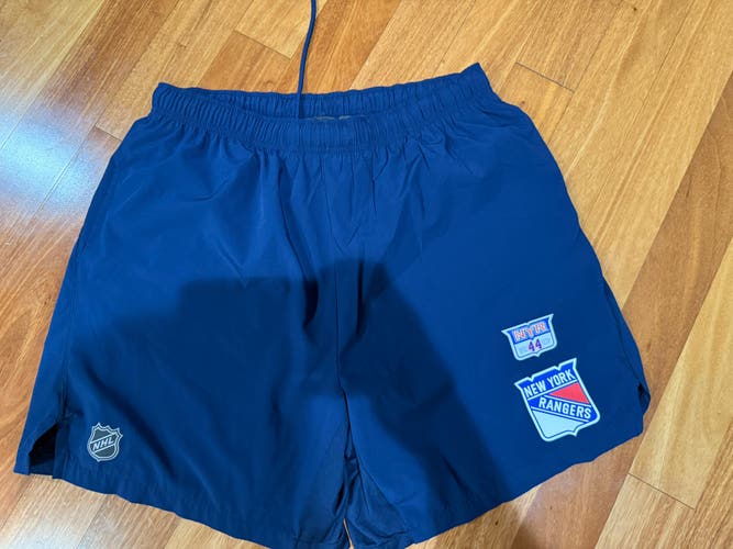 Vladislav Gavrikov 44 New York Rangers Team Player Issued Shorts Fanatics Authentic Pro XL